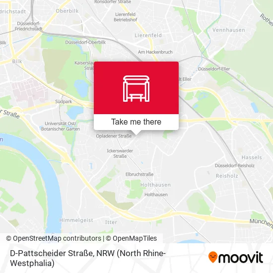 Карта D-Pattscheider Straße
