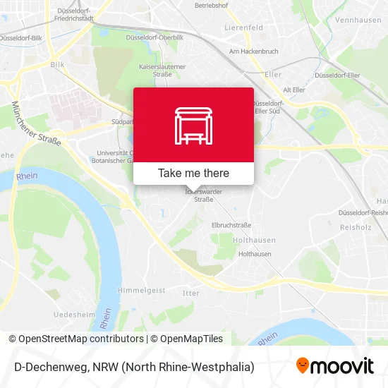 Карта D-Dechenweg