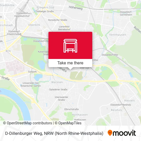 Карта D-Dillenburger Weg