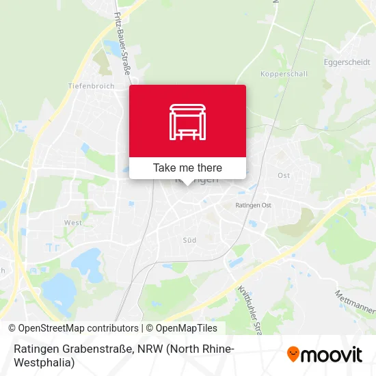 Карта Ratingen Grabenstraße