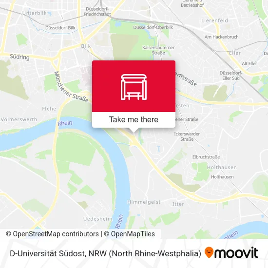 Карта D-Universität Südost