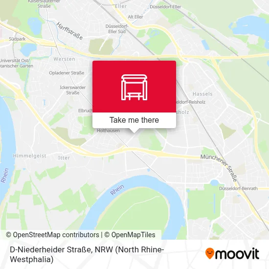 D-Niederheider Straße map