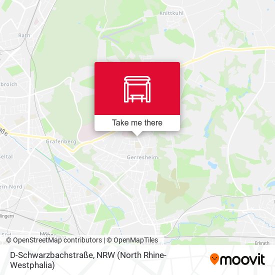 D-Schwarzbachstraße map