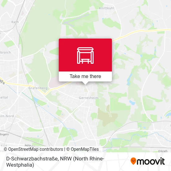 D-Schwarzbachstraße map