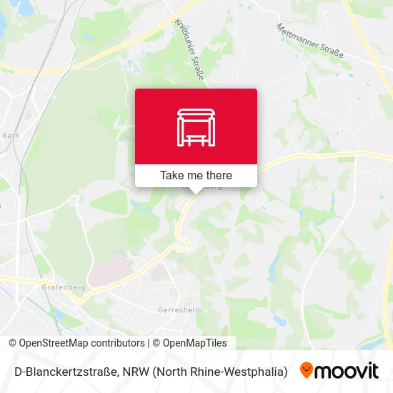 D-Blanckertzstraße map