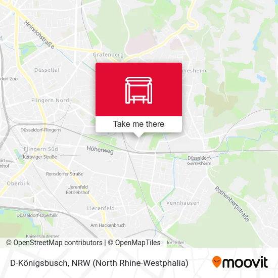 D-Königsbusch map