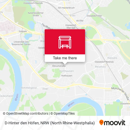 Карта D-Hinter den Höfen