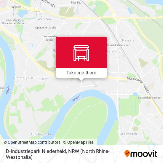 D-Industriepark Niederheid map