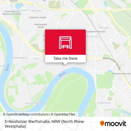 Карта D-Reisholzer Werftstraße