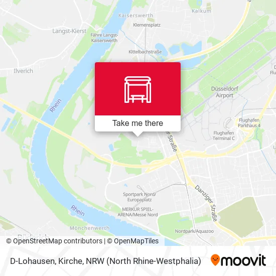 Карта D-Lohausen, Kirche