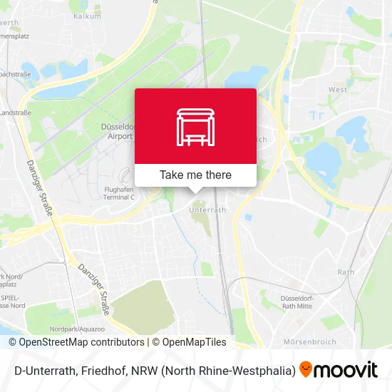 D-Unterrath, Friedhof map