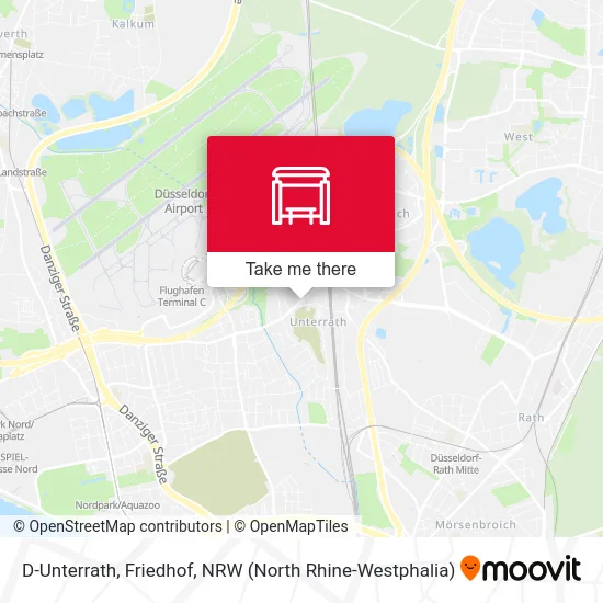 D-Unterrath, Friedhof map