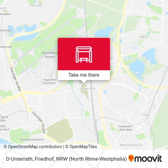 D-Unterrath, Friedhof map