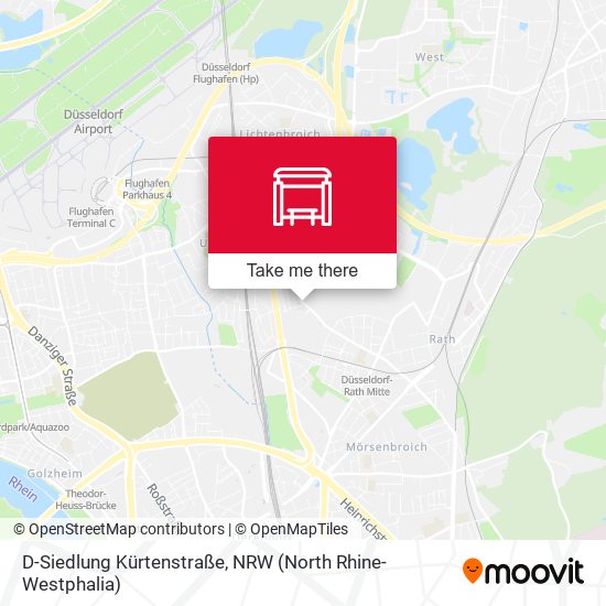 D-Siedlung Kürtenstraße map