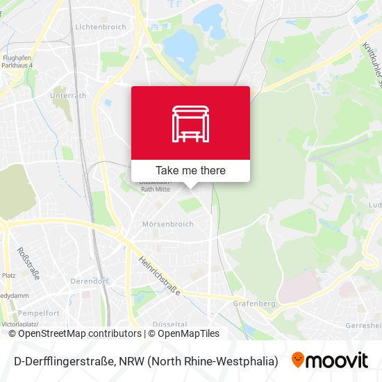 D-Derfflingerstraße map