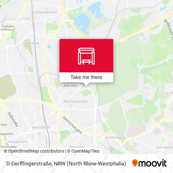 Карта D-Derfflingerstraße