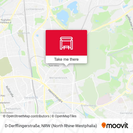 Карта D-Derfflingerstraße