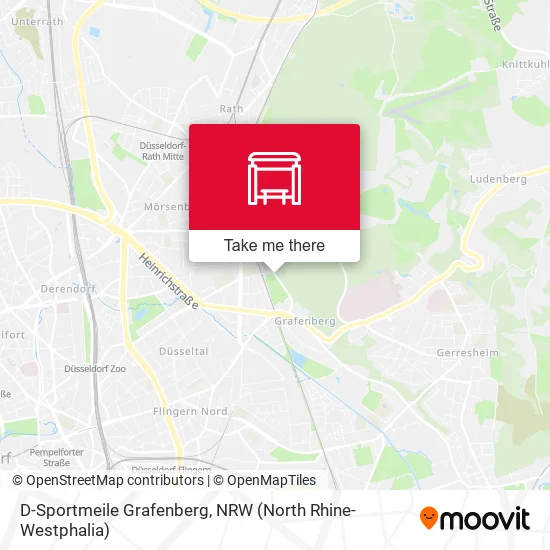 Карта D-Sportmeile Grafenberg