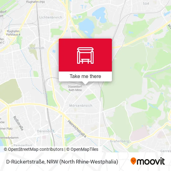 Карта D-Rückertstraße