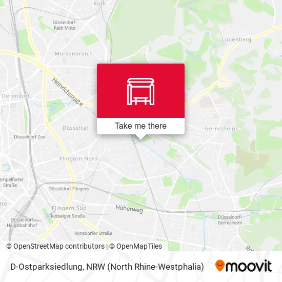 Карта D-Ostparksiedlung