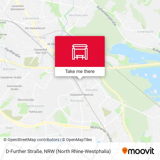Карта D-Further Straße