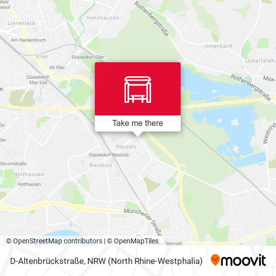 Карта D-Altenbrückstraße