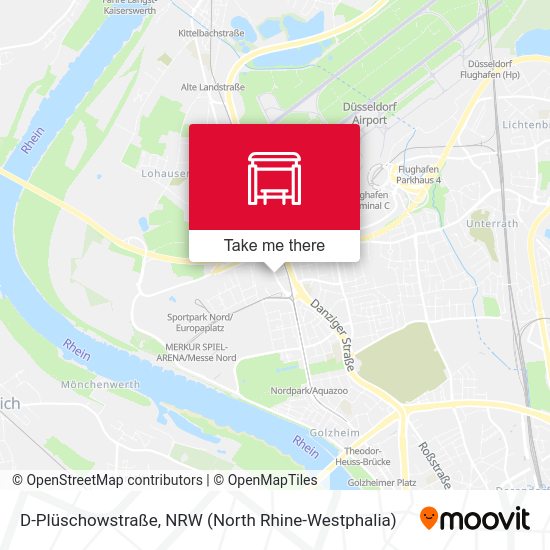 D-Plüschowstraße map