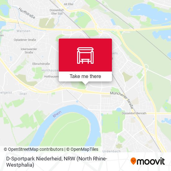 D-Sportpark Niederheid map