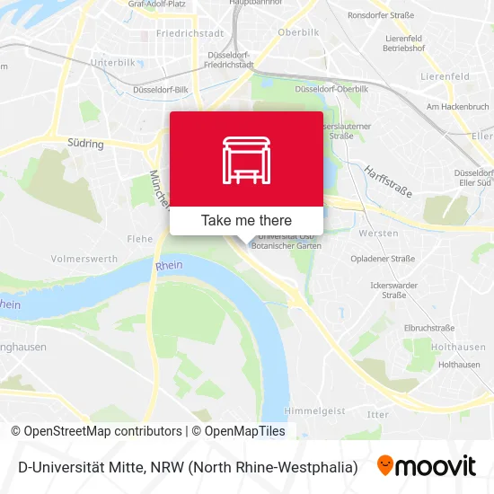 Карта D-Universität Mitte