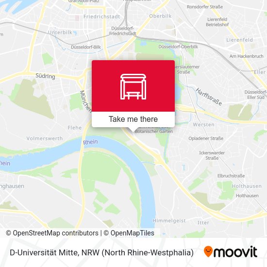 Карта D-Universität Mitte