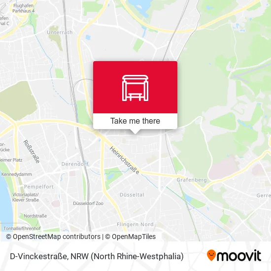 Карта D-Vinckestraße