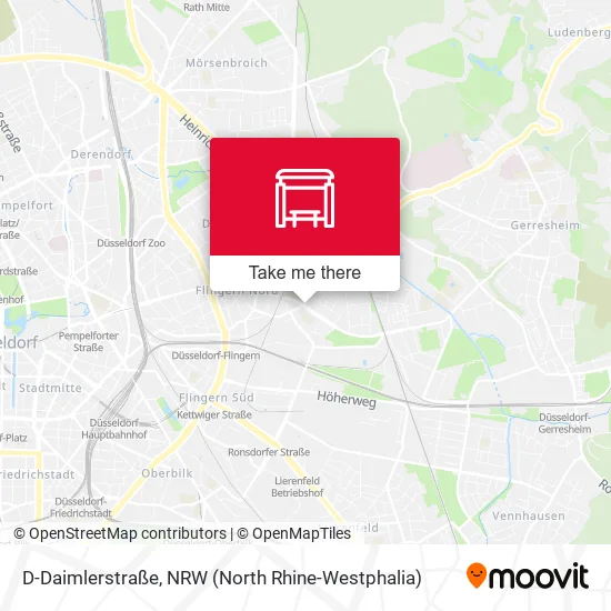 Карта D-Daimlerstraße