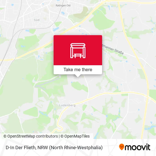 Карта D-In Der Flieth