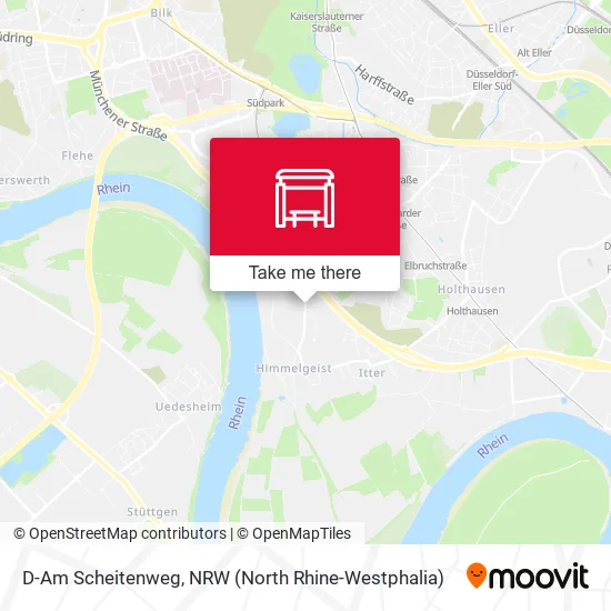 Карта D-Am Scheitenweg