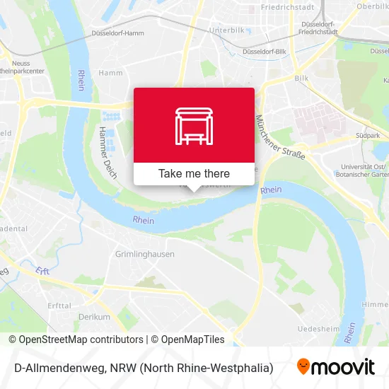 D-Allmendenweg map