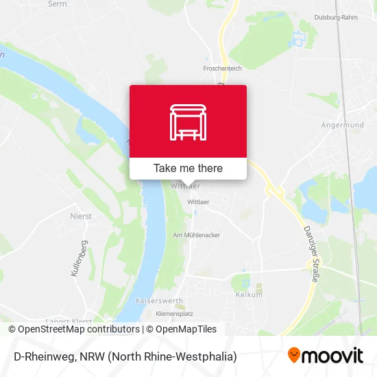 Карта D-Rheinweg