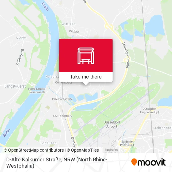 Карта D-Alte Kalkumer Straße