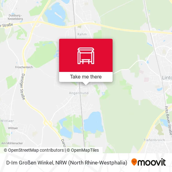Карта D-Im Großen Winkel