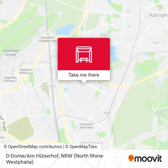 D-Dome/Am Hülserhof map