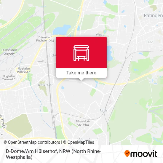 D-Dome/Am Hülserhof map