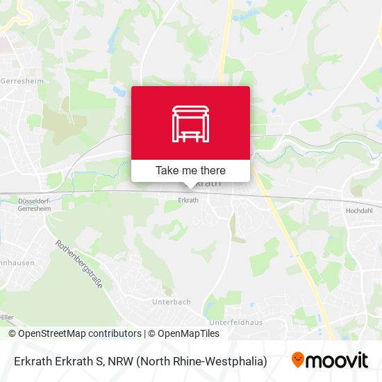 Карта Erkrath Erkrath S
