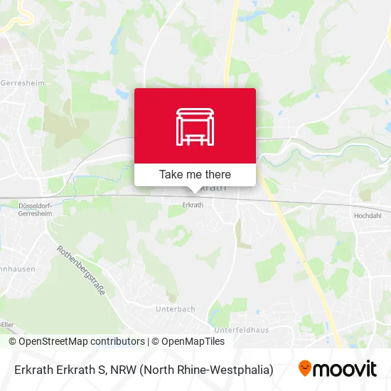 Карта Erkrath Erkrath S