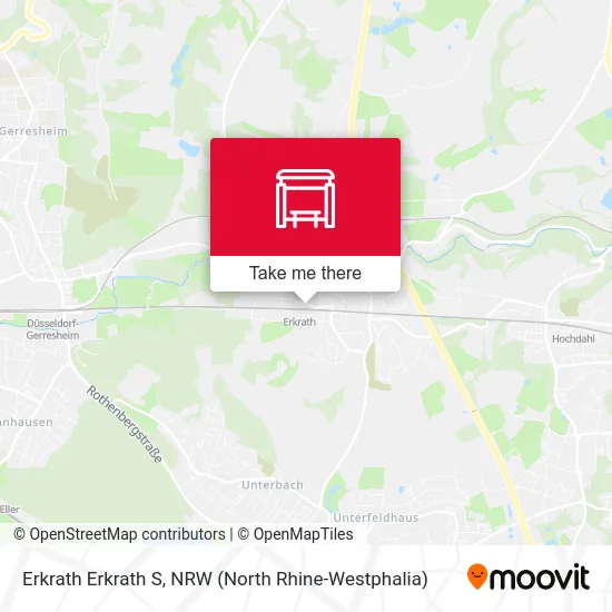 Карта Erkrath Erkrath S