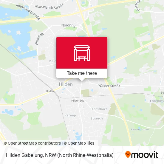 Карта Hilden Gabelung