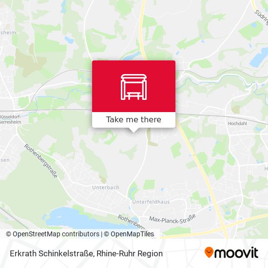 Erkrath Schinkelstraße map
