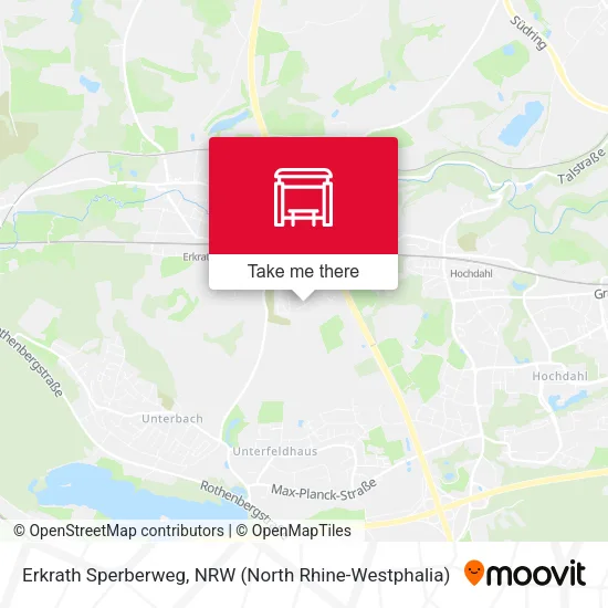 Карта Erkrath Sperberweg