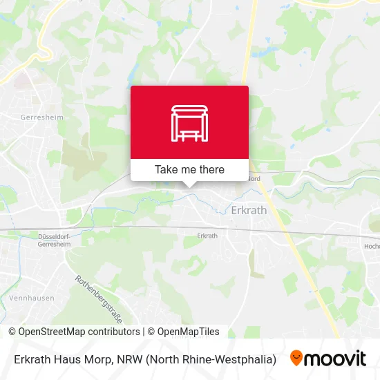 Erkrath Haus Morp map