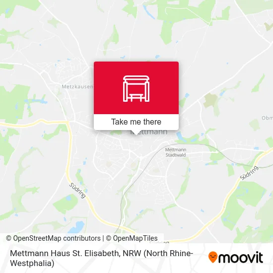 Mettmann Haus St. Elisabeth map