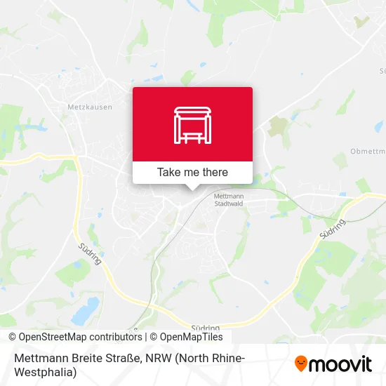 Mettmann Breite Straße map
