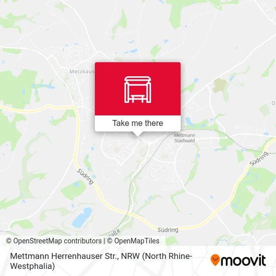 Mettmann Herrenhauser Str. map